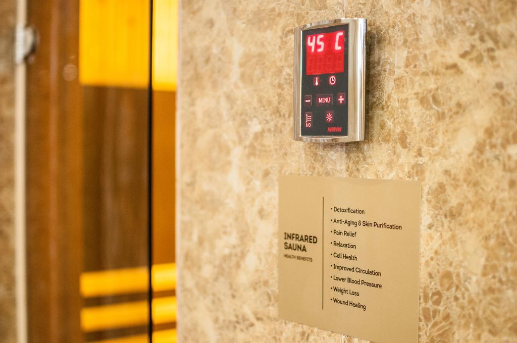 Gardenia Hotel & Spa Велес Экстерьер фото Temperature control panel